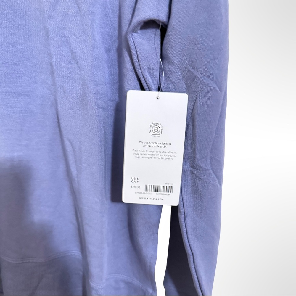 Athleta Women's Lavender Sweatshirt - Picture 3 of 6